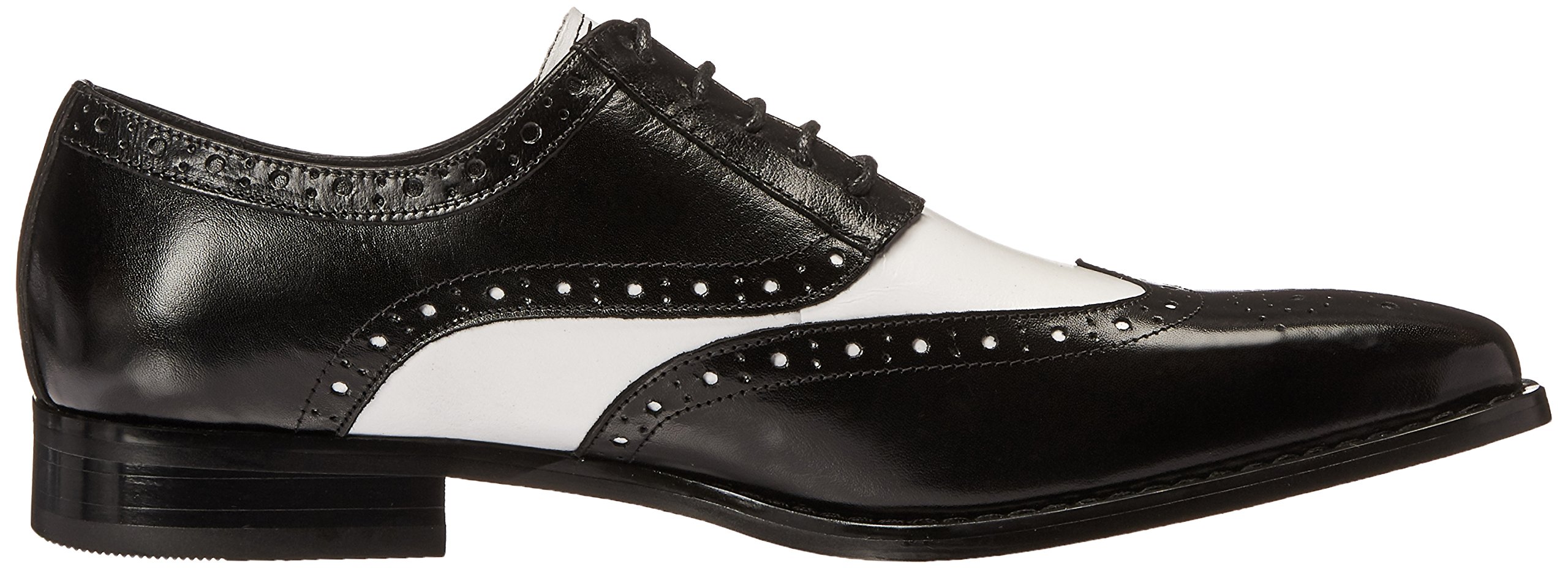 STACY ADAMS Men's Tinsley Wingtip Oxford Dress Shoes - Classic Business & Formal Wingtip Oxfords for Professional Work, Weddings & Special Occasions
