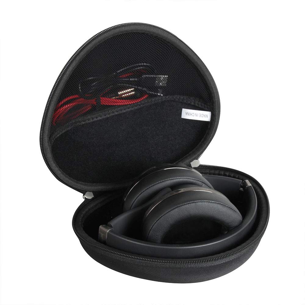 Hermitshell Travel Case for iJoy ISO/DOQAUS Wireless Bluetooth Headphones - Protective Storage Pouch for Over-Ear Stereo Headsets - Perfect for Travel, Commuting & Gym Use