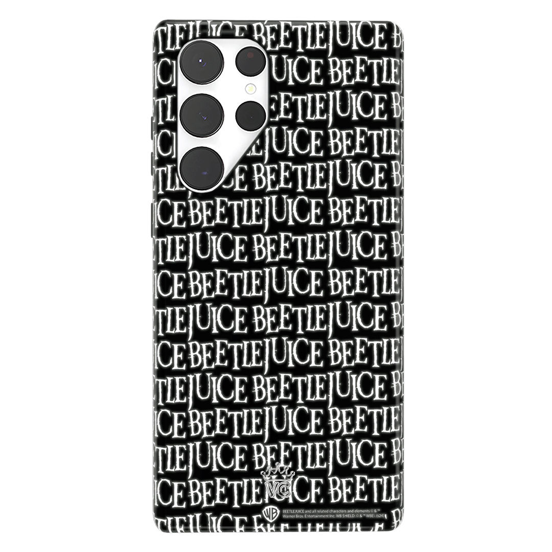 Beetlejuice Inspired Samsung Phone Case - Durable Protective Cover for Samsung Galaxy [Model] - Perfect for Halloween, Cosplay & Movie Fans