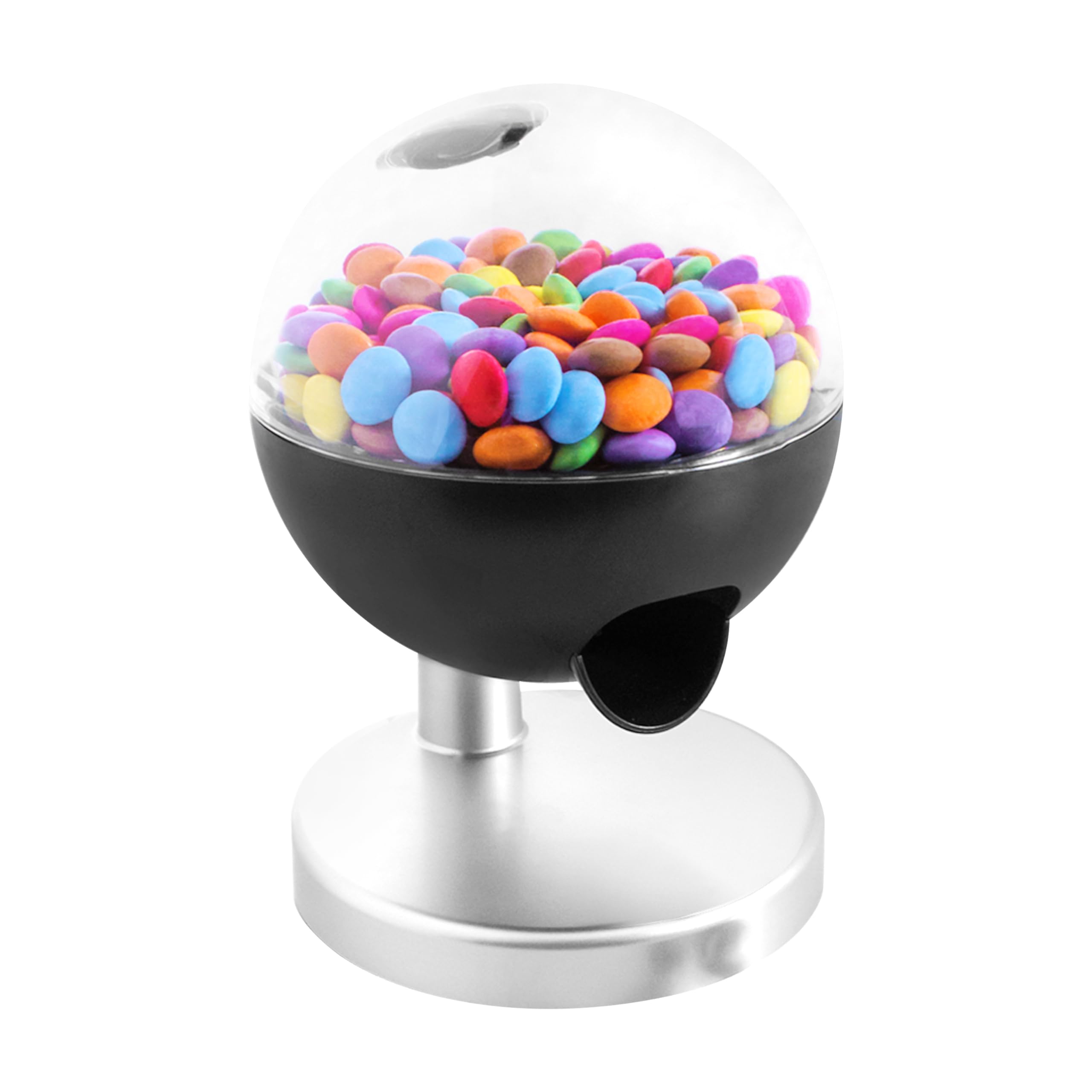 Global Gizmos Touch Activated Candy Dispenser Ball - Fun Interactive Treat Dispenser for Parties, Halloween & Office Snacks
