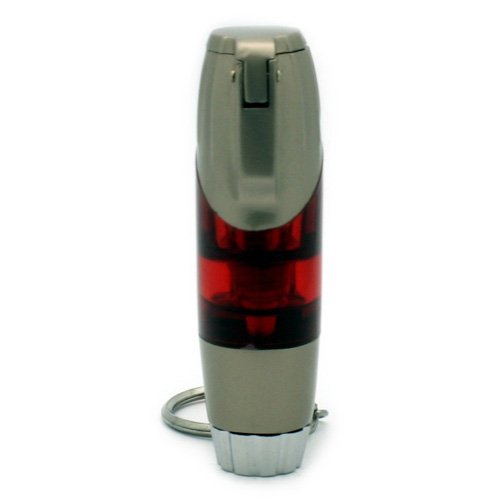 Iroda MJ-280 Turbo-Lite Refillable Butane Lighter & Torch - Windproof, Adjustable Flame for Camping, BBQ, Soldering & Outdoor Adventures
