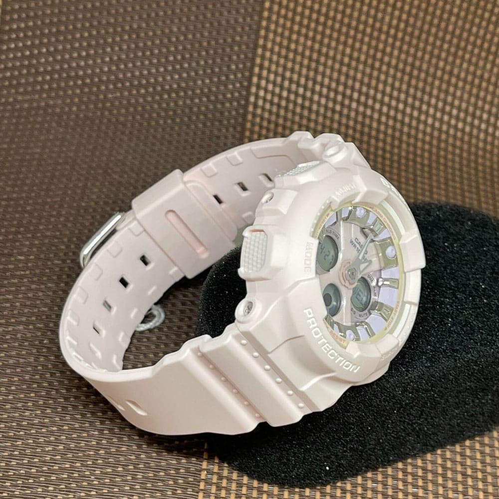 CASIO BABY-G BA-130WP-4ADR Pink Resin Strap Women's Digital Sport Watch - Waterproof, Shock Resistant for Running, Swimming & Outdoor Activities