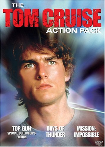 Tom Cruise Action Movie Collection DVD Set - Top Gun (Widescreen Special Edition), Days of Thunder & Mission Impossible | Perfect for Movie Nights, Gifts & Action Film Lovers