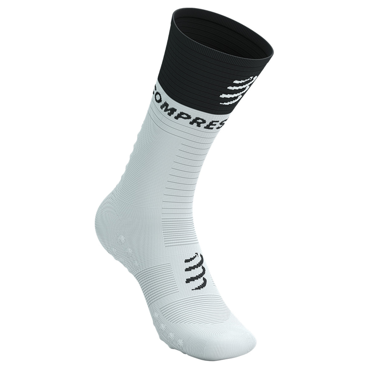 Compressport Mid Compression V2.0 Running Socks - Performance Athletic Socks for Marathon, Hiking & Sports - Enhanced Support & Comfort for Men & Women