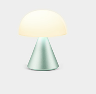 LEX MINA MINI MINT - Compact & Portable Essential Oil Diffuser for Home, Office, Yoga & Meditation | Aromatherapy Ultrasonic Humidifier with 7 Color LED Lights