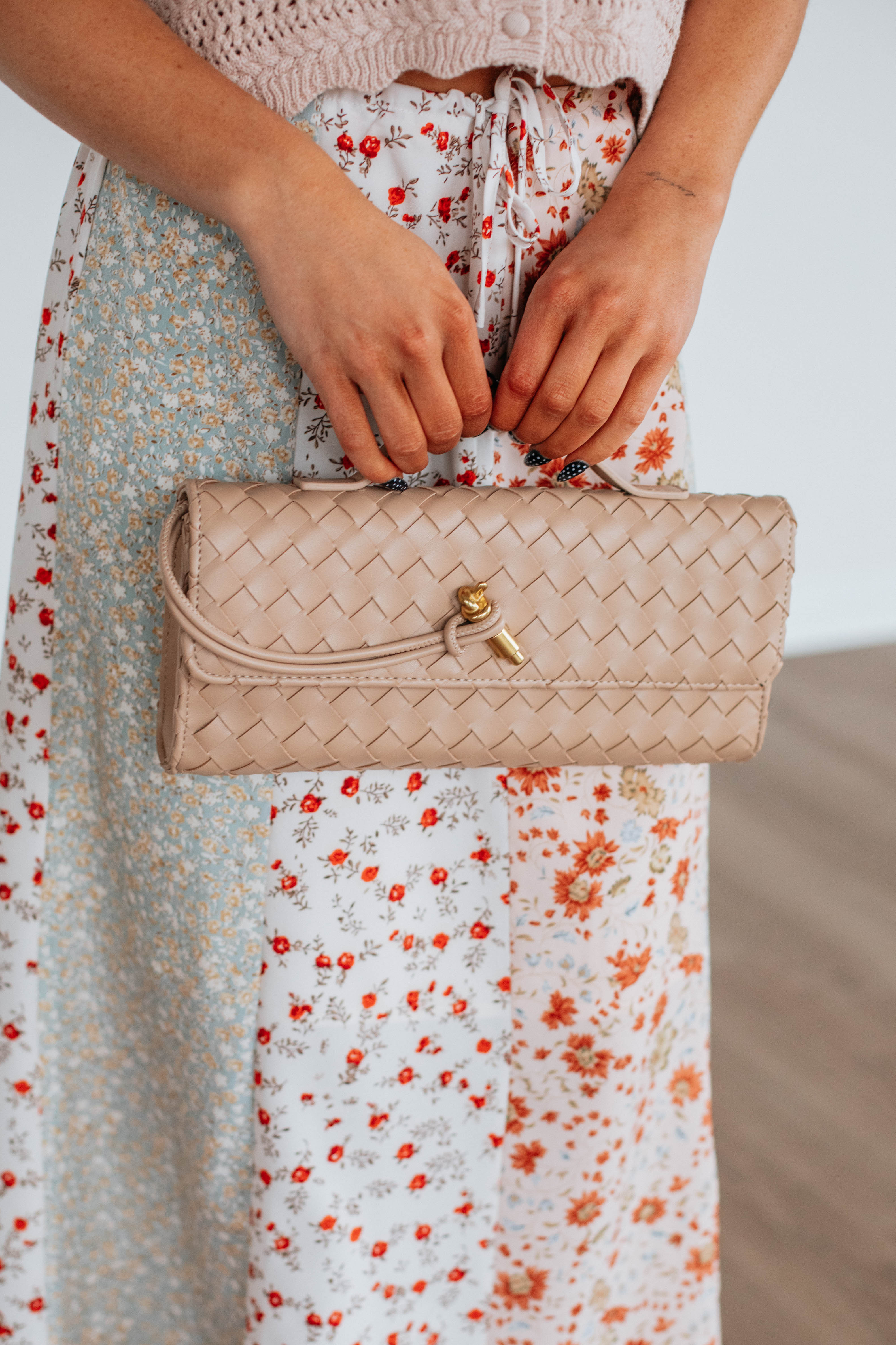 Asha Clutch Crossbody Bag for Women - Elegant Nude Purse for Evening Parties, Weddings & Date Nights | Stylish Shoulder Handbag with Adjustable Strap
