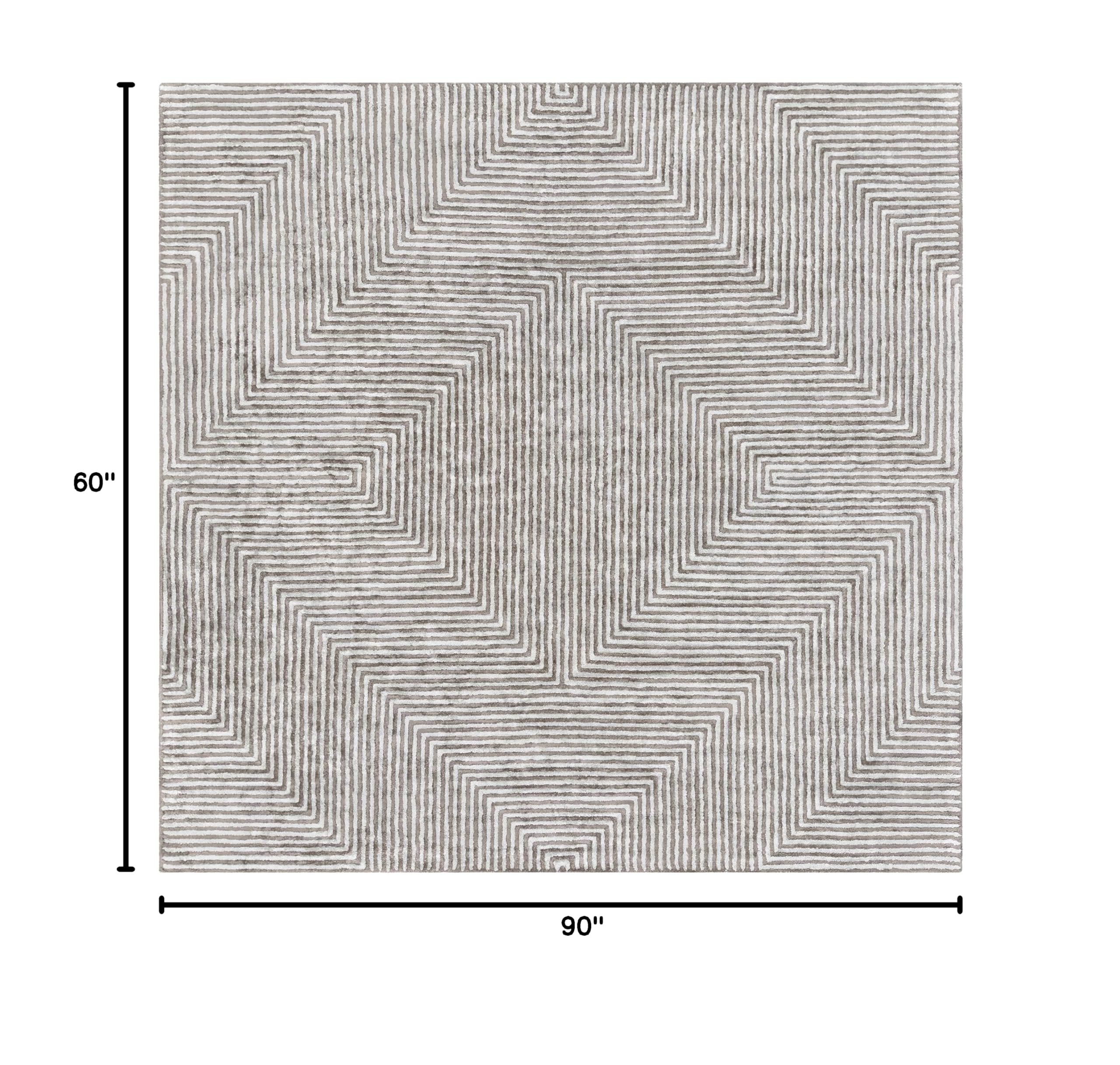Hauteloom Allston Modern Area Rug 5' x 7'6