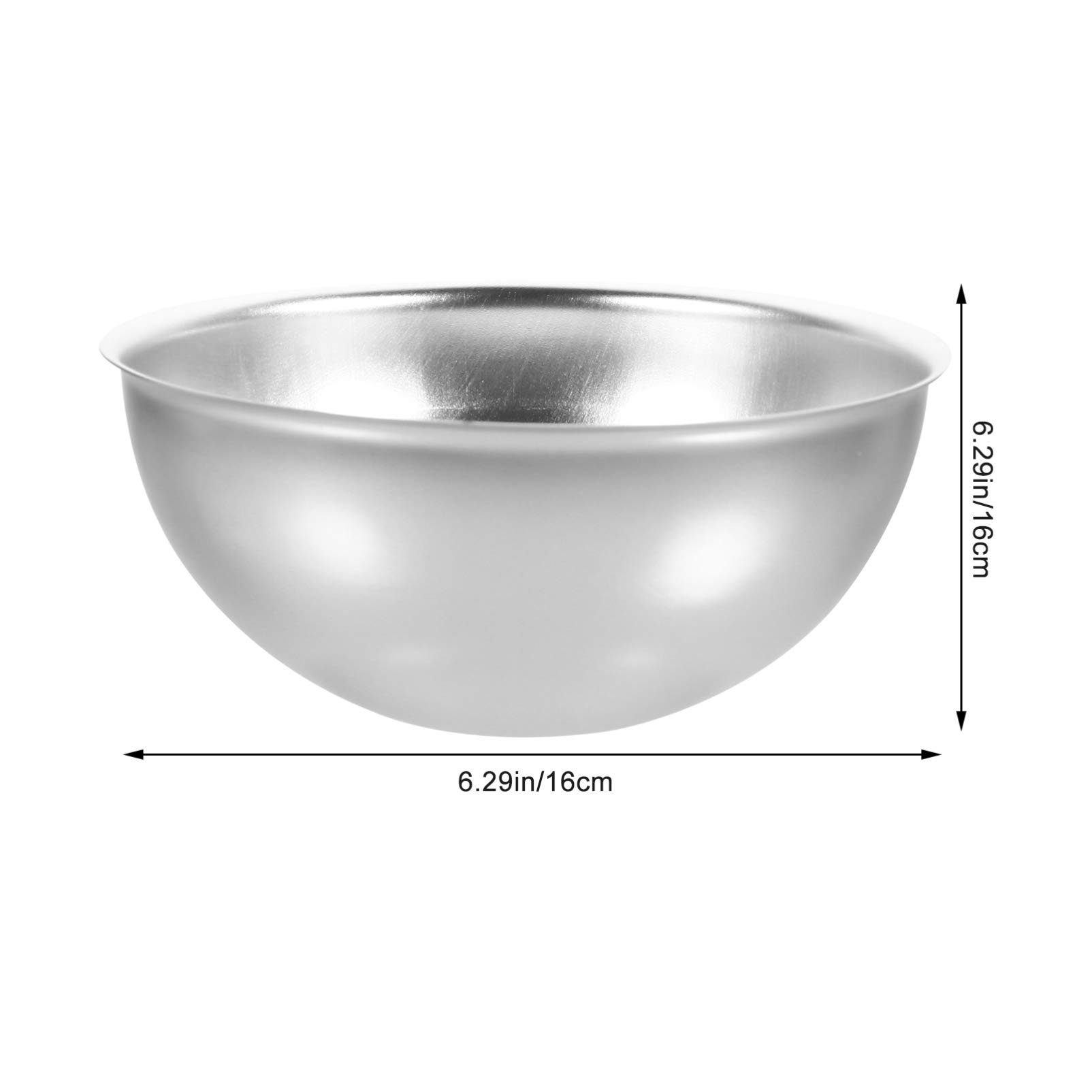 Hemoton 1 Set Non-Stick Aluminum Alloy Cake Baking Molds - 2 Piece Hemisphere Cake Pan Set for Baking, Cooking & Pastry - Perfect for Birthday Cakes, Wedding Cakes & Dessert Making