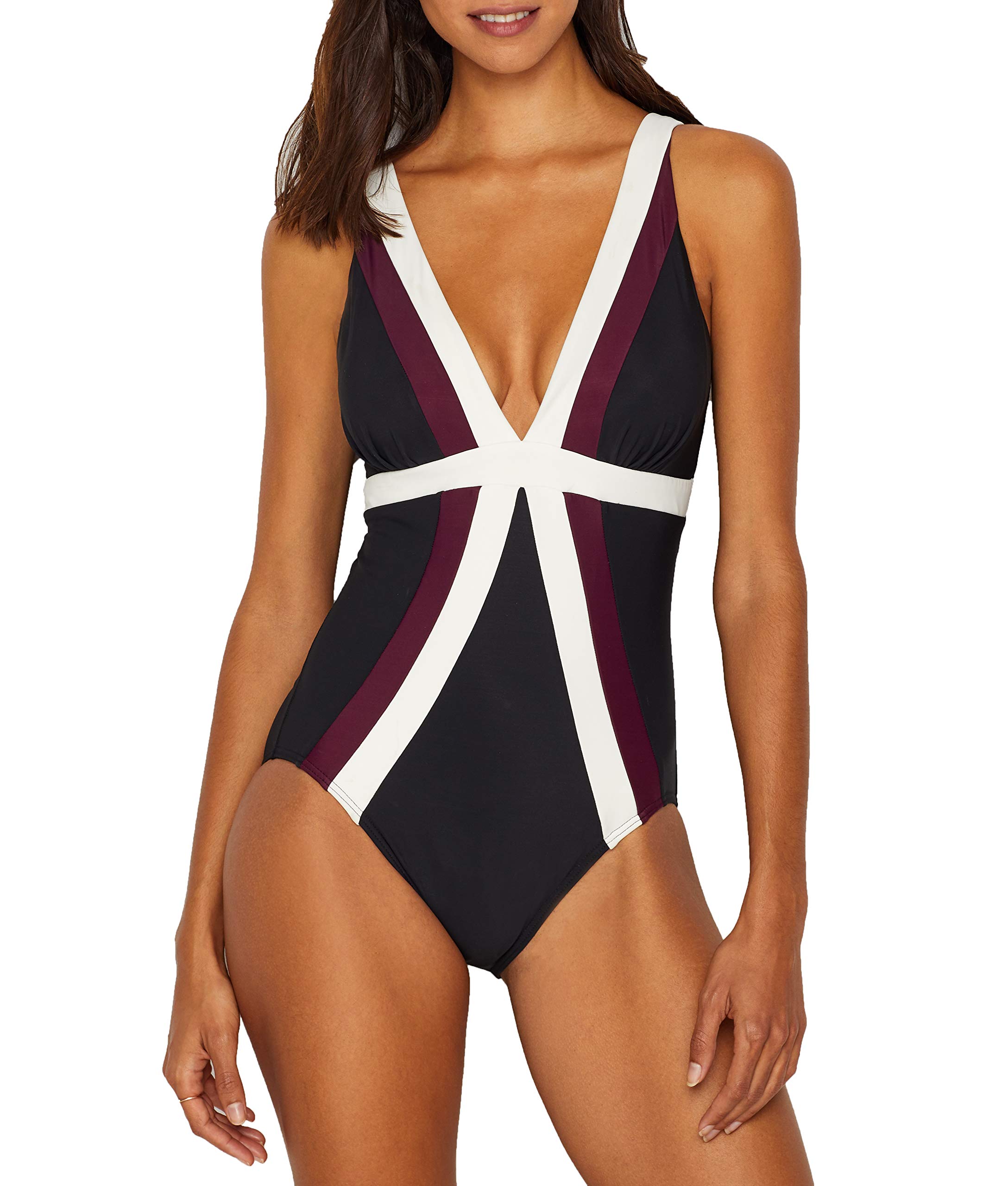 Miraclesuit Spectra Trilogy One-Piece Swimsuit Size 12 - Slimming Tummy Control Women's Bathing Suit for Beach, Pool & Vacation