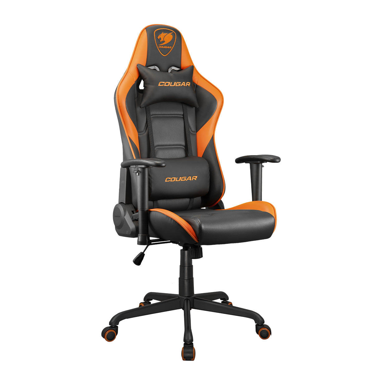 Cougar Armor Elite Gaming Chair - Ergonomic Racing Style PC Gaming Chair with Adjustable Lumbar Support & Headrest - Perfect for Esports, Streaming & Home Office Setup