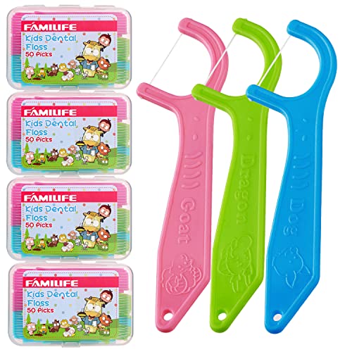 Kids Flossers Animal(200 Count)
