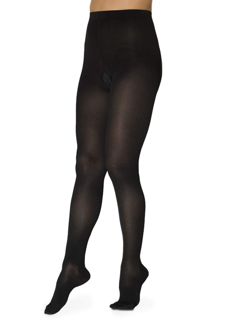 Sigvaris Essential 863 Opaque Closed Toe Maternity & Plus Size Pantyhose 30-40 mmHg - Comfortable Compression Stockings for Pregnancy, Varicose Veins & Swelling Relief