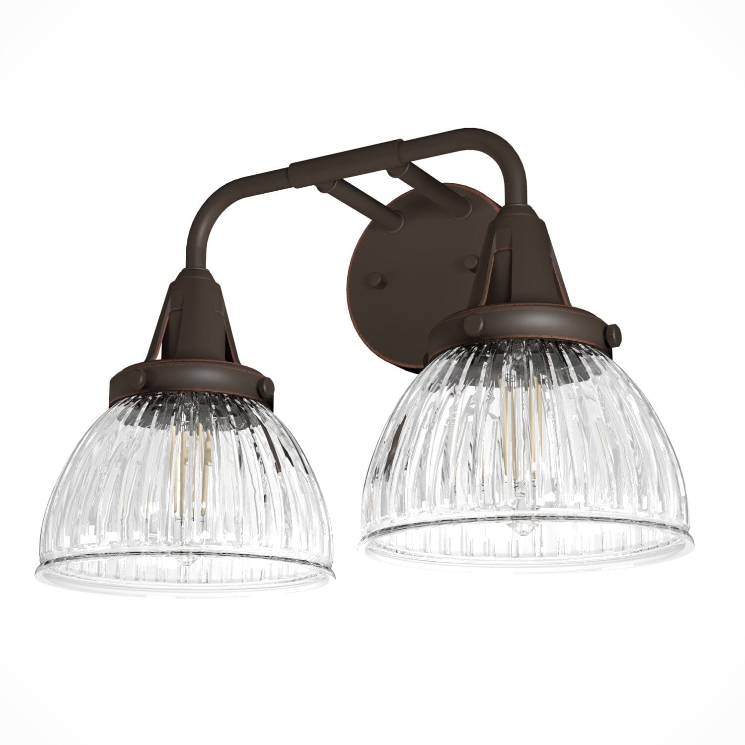 Cypress Grove 2-Light Bathroom Vanity Light Fixture - Modern LED Sconce for Mirror Lighting, Dressing Room & Makeup Area