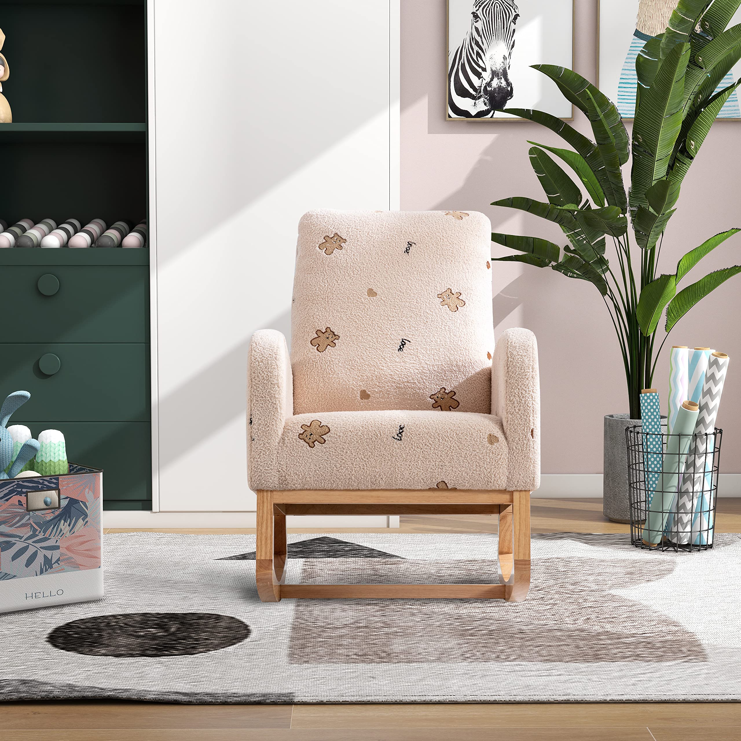 Mid Century Modern Rocking Chair - 26.8