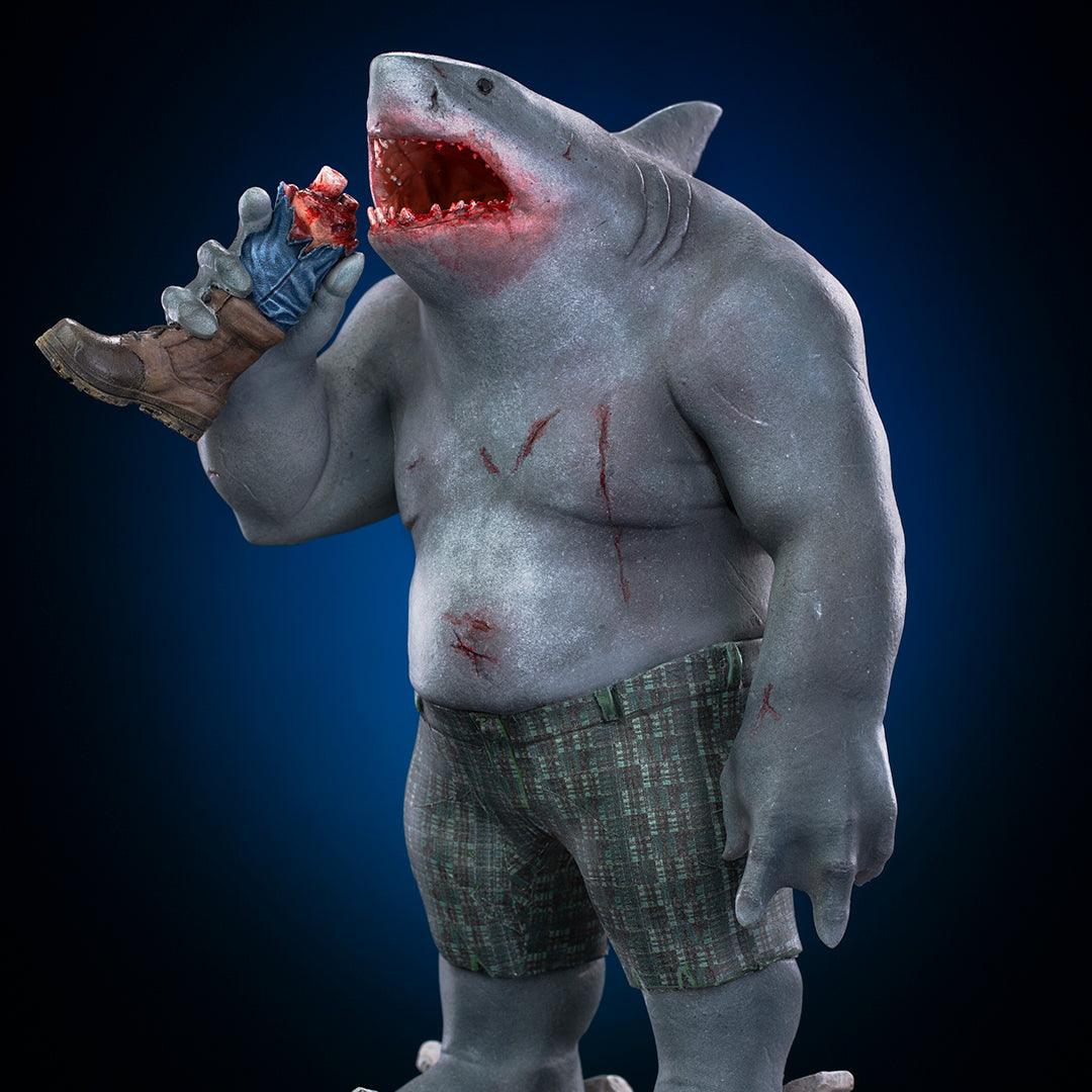 Iron Studios The Suicide Squad King Shark Art Scale 1/10 Statue - Premium Collectible Figure for DC Fans & Movie Memorabilia Display