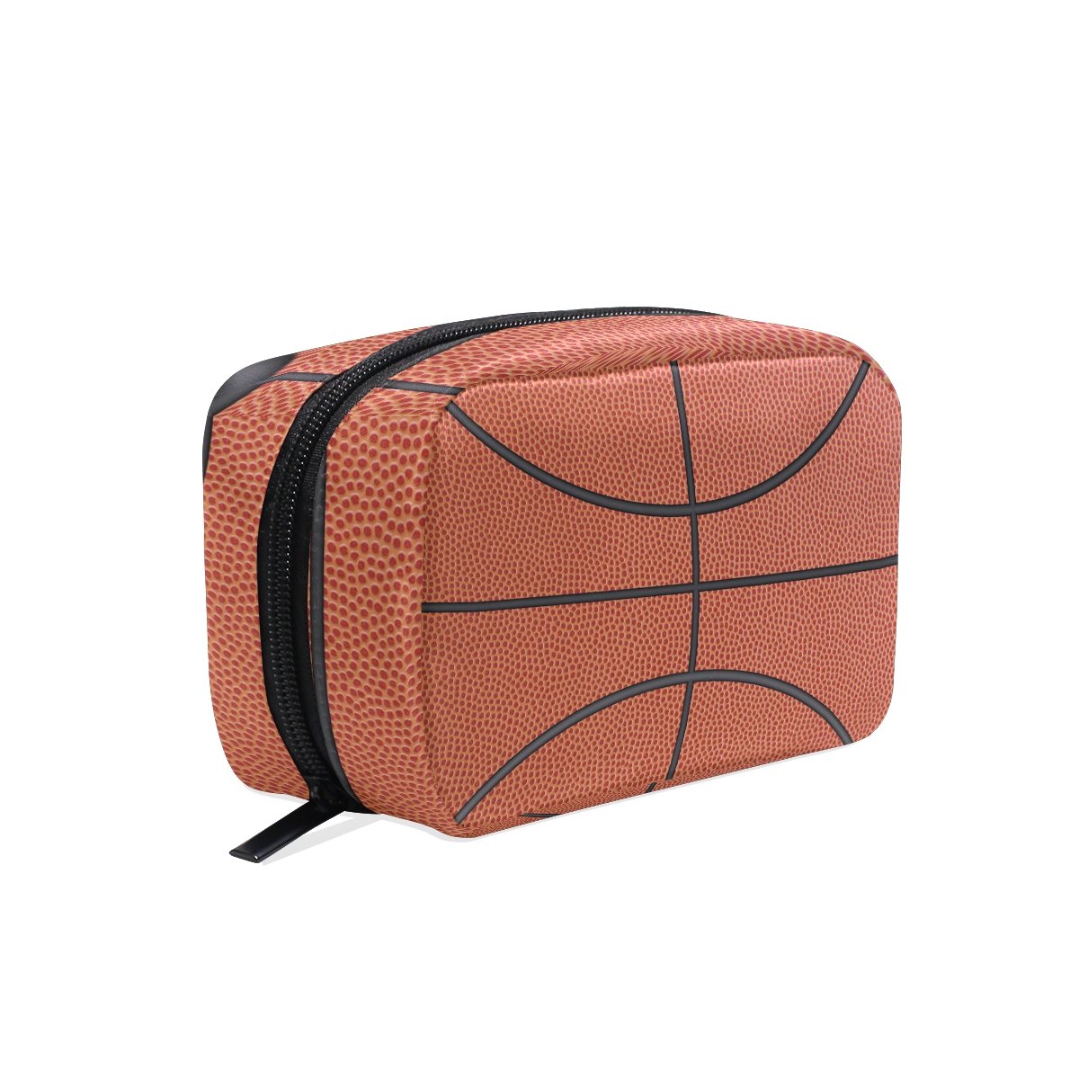 Portable Makeup Bag for Women - Waterproof Travel Cosmetic Organizer with Multiple Pockets, Perfect for Gym, Basketball, Toiletry & Beauty Accessories Storage | Ideal for Travel, Work & Daily Use