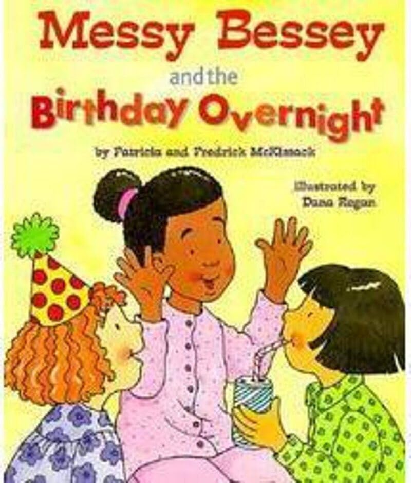Messy Bessey and the Birthday Overnight - A Fun Rookie Reader Book for Kids | Perfect for Early Reading Practice & Birthday Gift Ideas