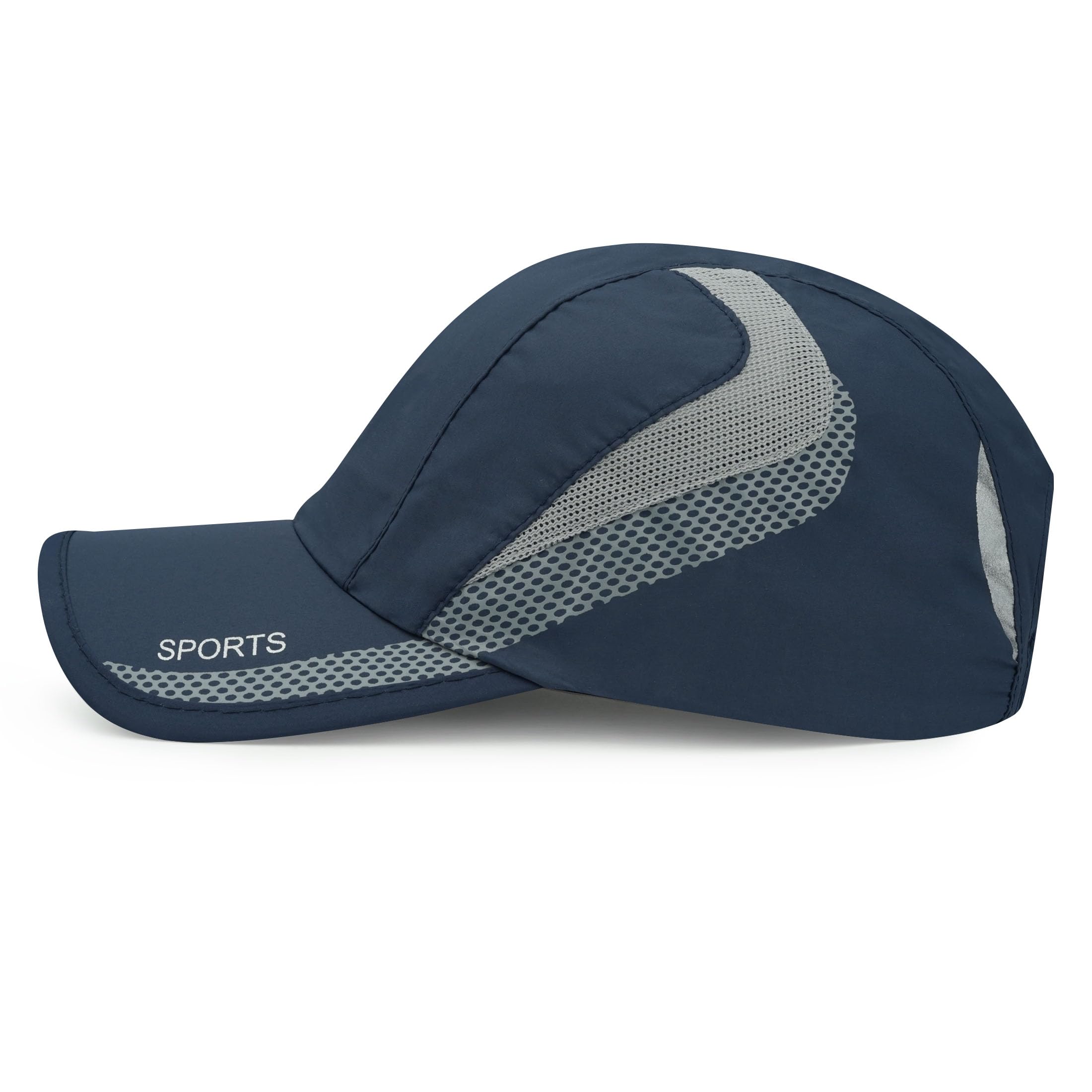 CLAPE UPF50+ Outdoor Sun Visor Hat - Lightweight Waterproof & Breathable Sports Cap for Men Women - Ultra Thin Cooling Baseball Hat for Running, Hiking, Fishing, Golf, Beach