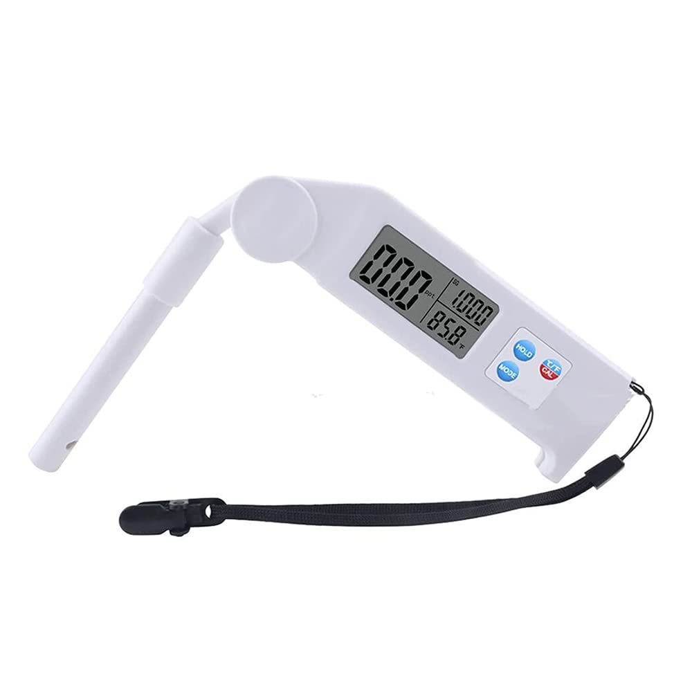 KEDUODUO High-Precision Digital Salinity Meter for Aquariums - Portable Saltwater Tester with Foldable Design | Perfect for Marine Tanks, Reef Aquariums & Saltwater Fishkeeping