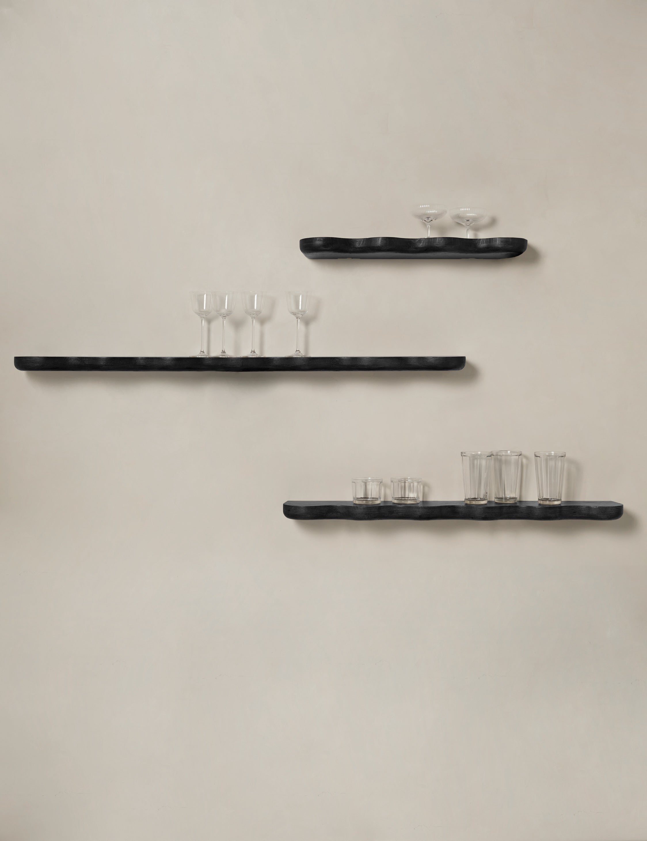 Cario Shelf - Modern Floating Shelves for Wall, Wooden Display Shelves for Home Decor, Office & Living Room Organization - Perfect for Books, Photos & Decorative Items
