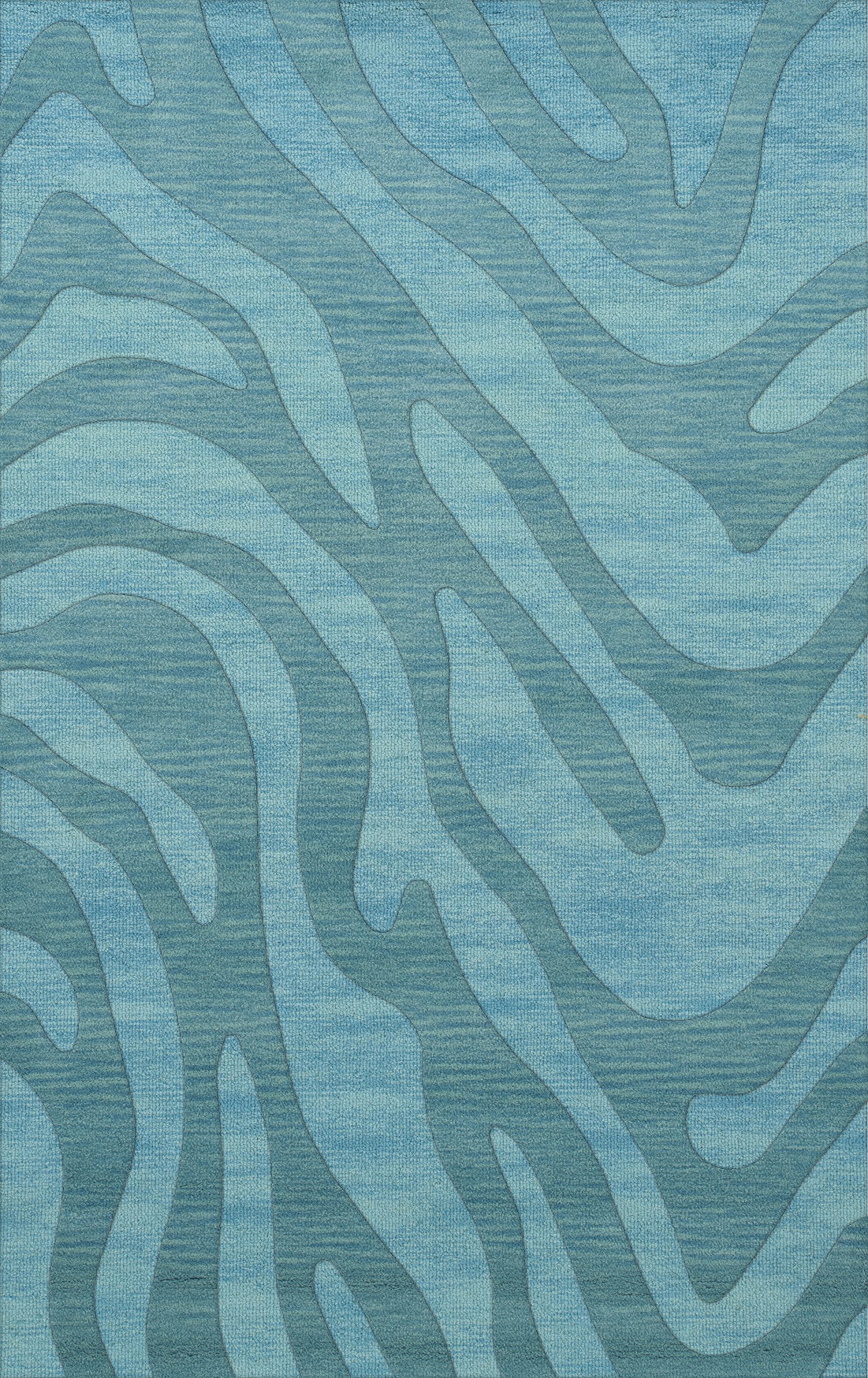 Dalyn Rugs Dover DV2 12' x 18' Peacock Blue Area Rug - Soft Living Room Carpet for Bedroom, Dining Room & Home Decor