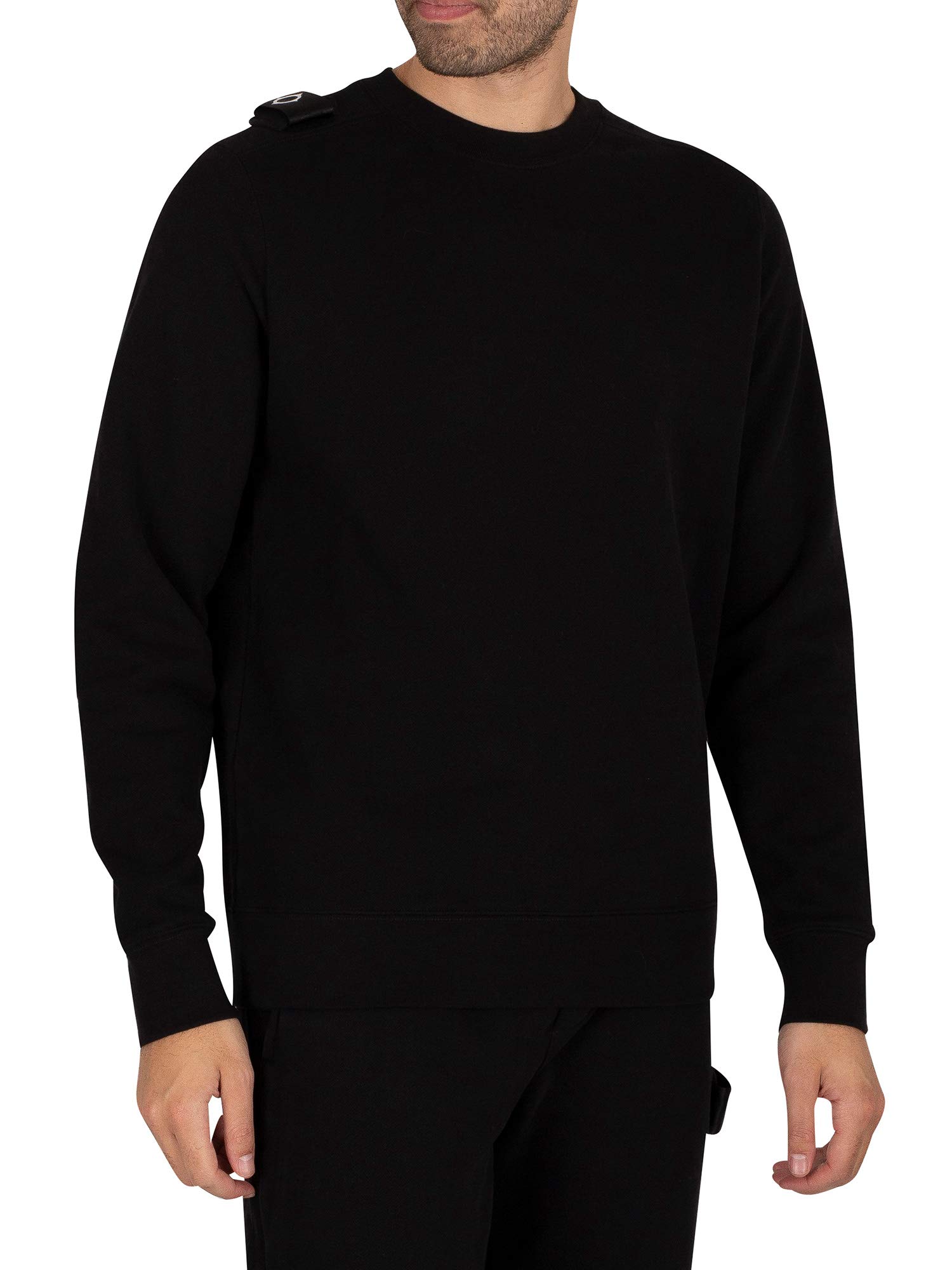 MA. STRUM Core Sweatshirt for Men & Women - Soft Cotton Pullover Hoodie in Black | Casual Wear, Street Style, Loungewear, Gym Essentials