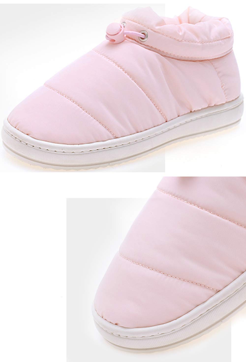 Women's Memory Foam Bootie Slippers - Warm & Cozy Indoor/Outdoor House Shoes for Winter Comfort - Perfect for Lounging, Home Office & Quick Errands