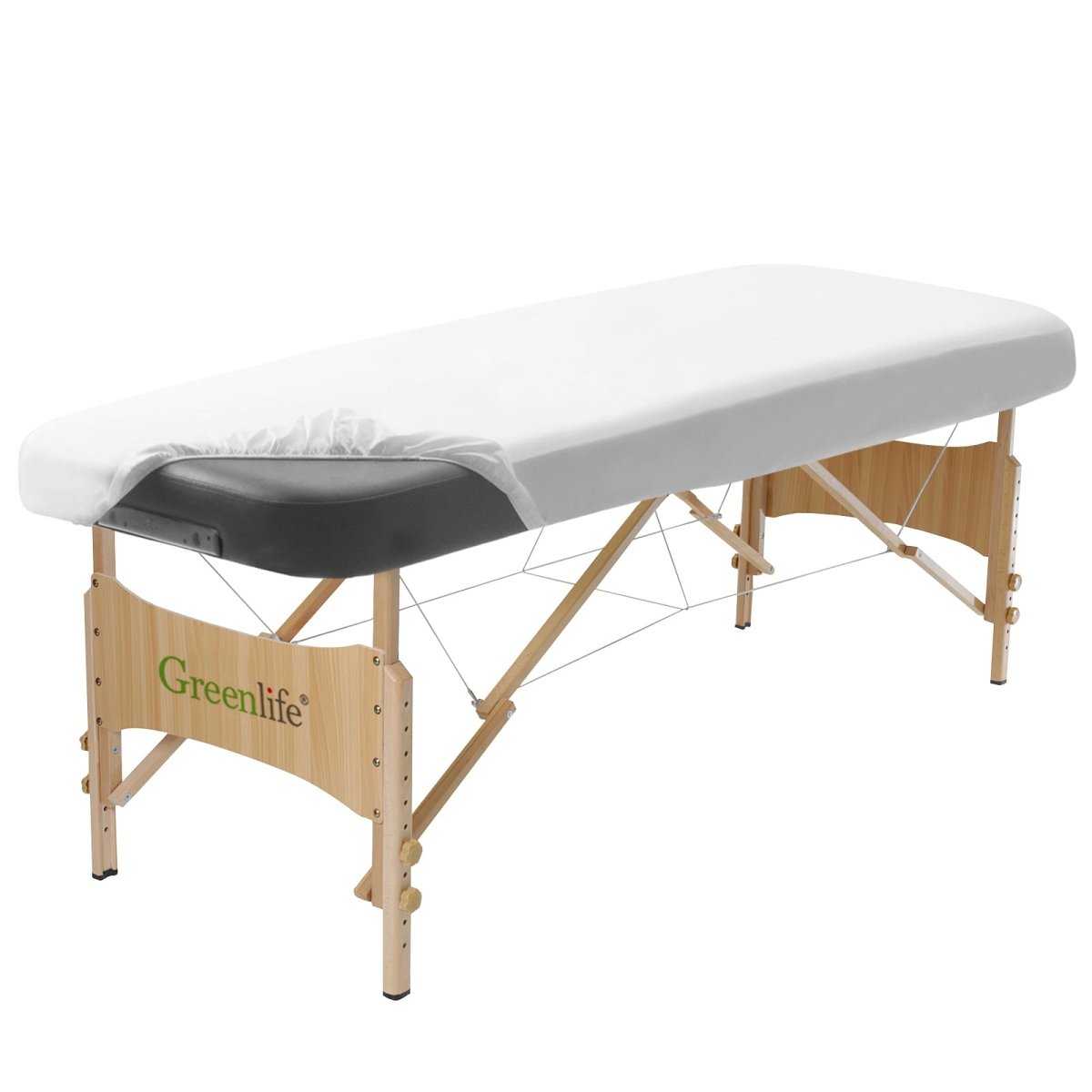 Premium Microfiber Massage Table Fitted Sheet - Soft, Stretchable & Waterproof - Perfect for Spa, Salon & Physical Therapy Clinics