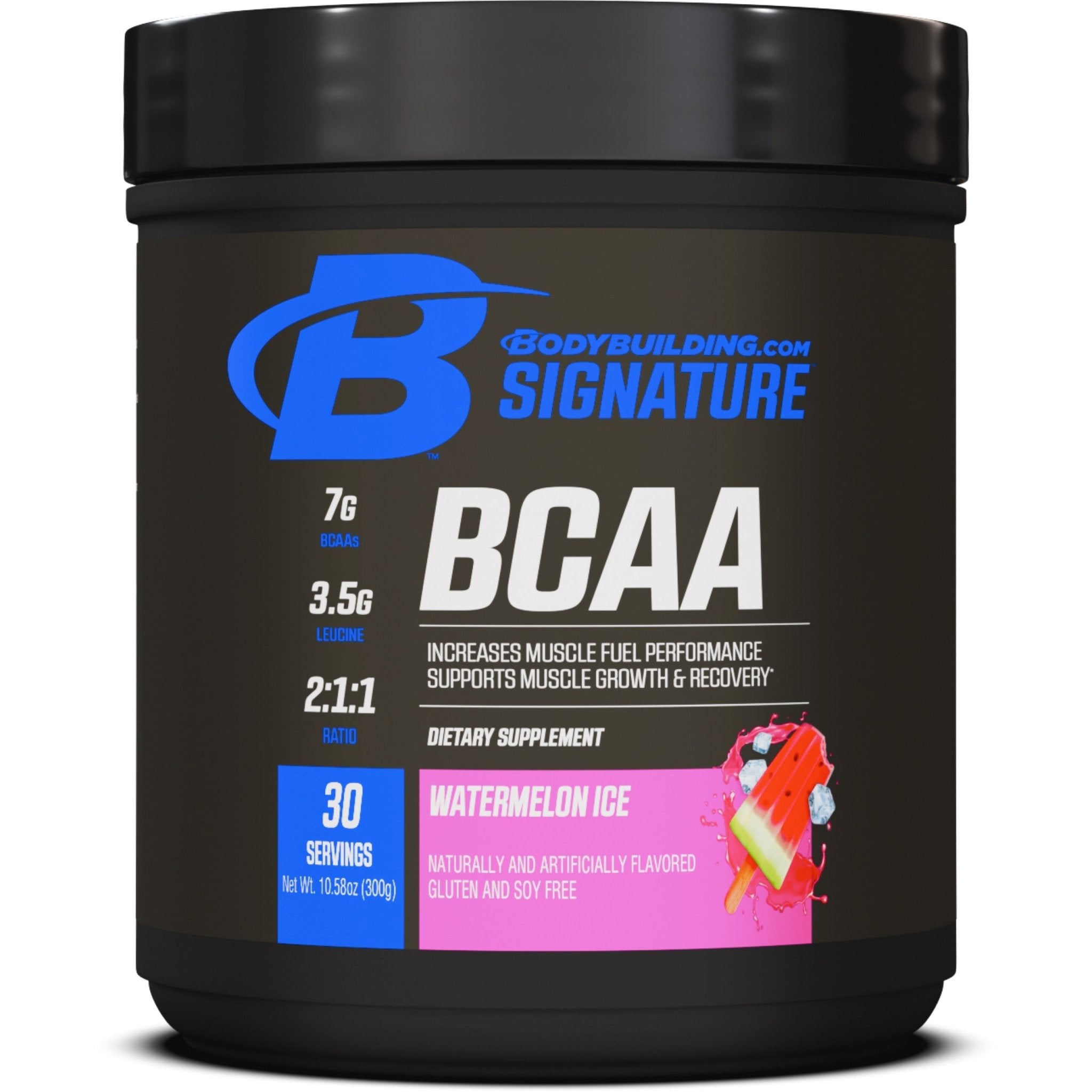 Bodybuilding.com Signature BCAA Powder - Branched Chain Amino Acids for Muscle Recovery & Growth - Pre & Post Workout Supplement for Athletes & Fitness Enthusiasts