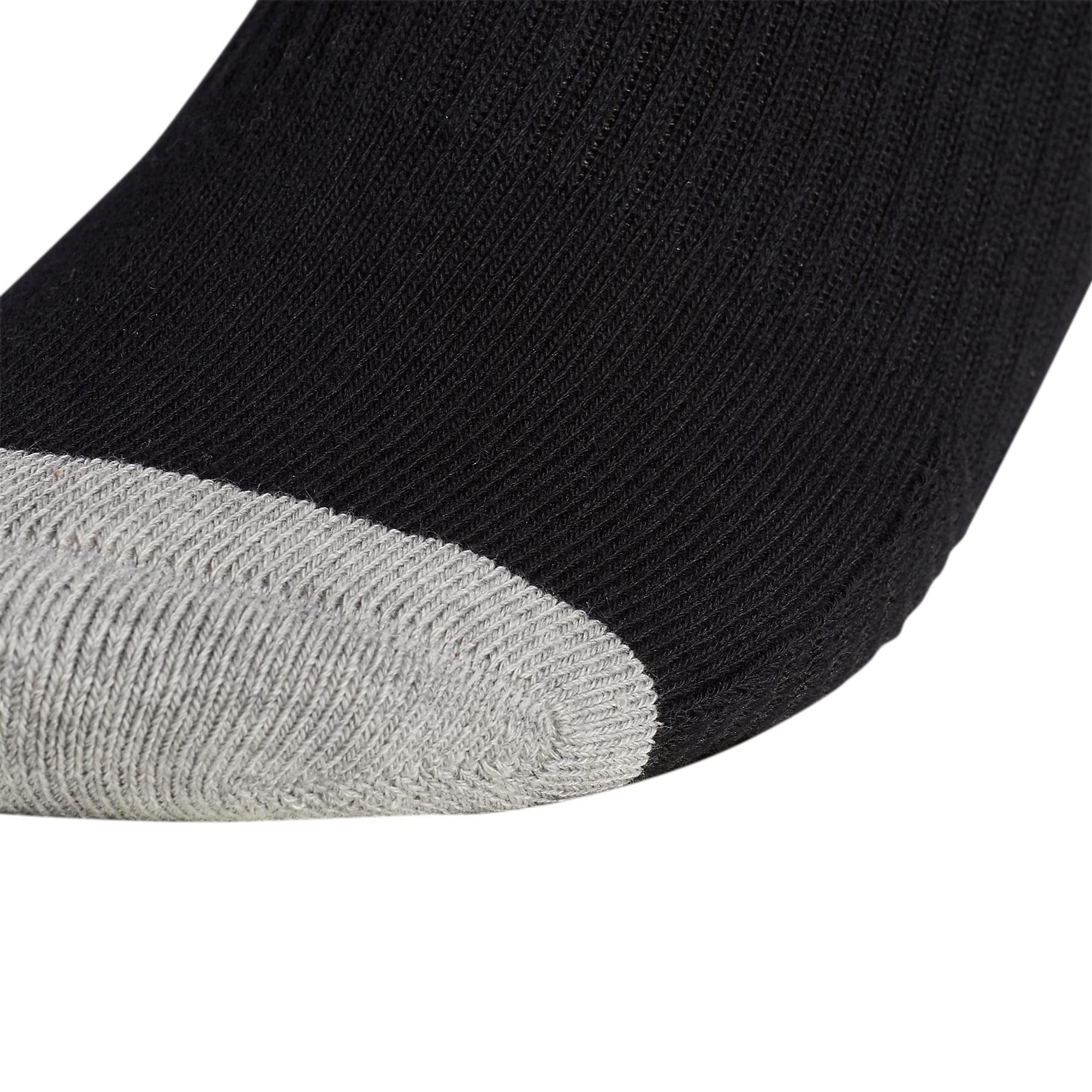 adidas Originals Men's Roller High Quarter Socks 3-Pack - Breathable Athletic Socks for Running, Basketball & Casual Wear - Black/White/Gray
