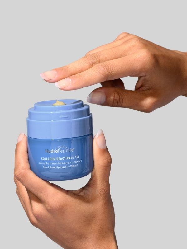 HydroPeptide Collagen ReActivate PM Night Cream - Anti-Aging Collagen Booster for Wrinkles & Fine Lines | Perfect for Nighttime Skincare Routine & Dry Skin Hydration
