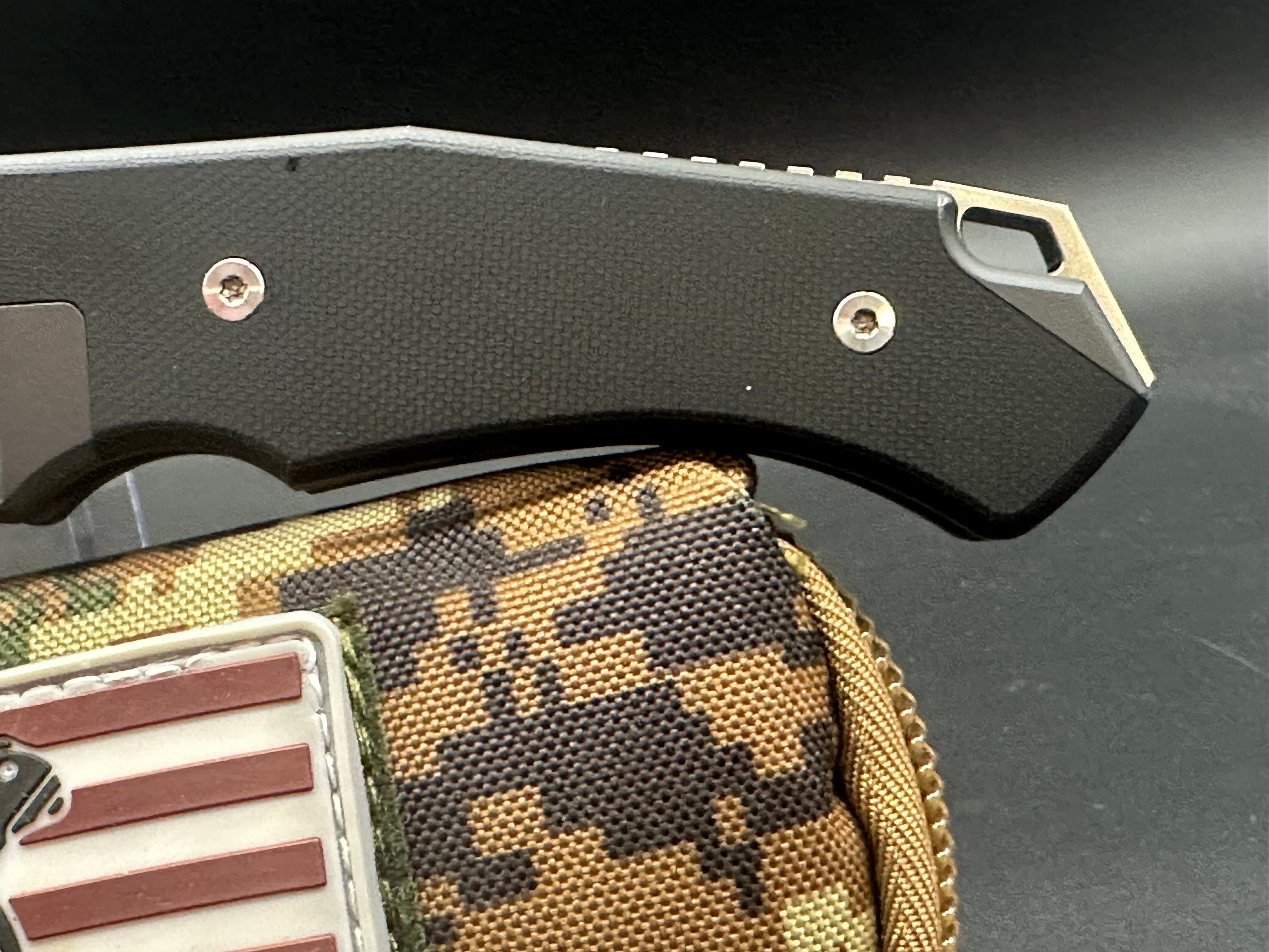Andre de Villiers Ronin Prototype Tactical Folding Knife - High-Quality EDC Pocket Knife for Outdoor, Survival, and Everyday Carry