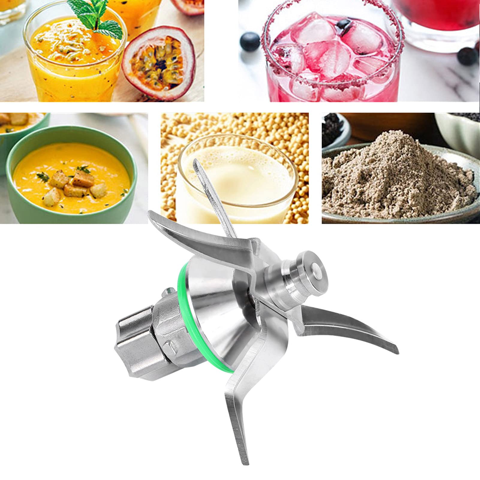 Premium Stainless Steel Blender Blade Replacement - Compatible with Vorwerk Thermomix TM5 - Durable Kitchen Tool for Smoothies, Purees & Food Prep