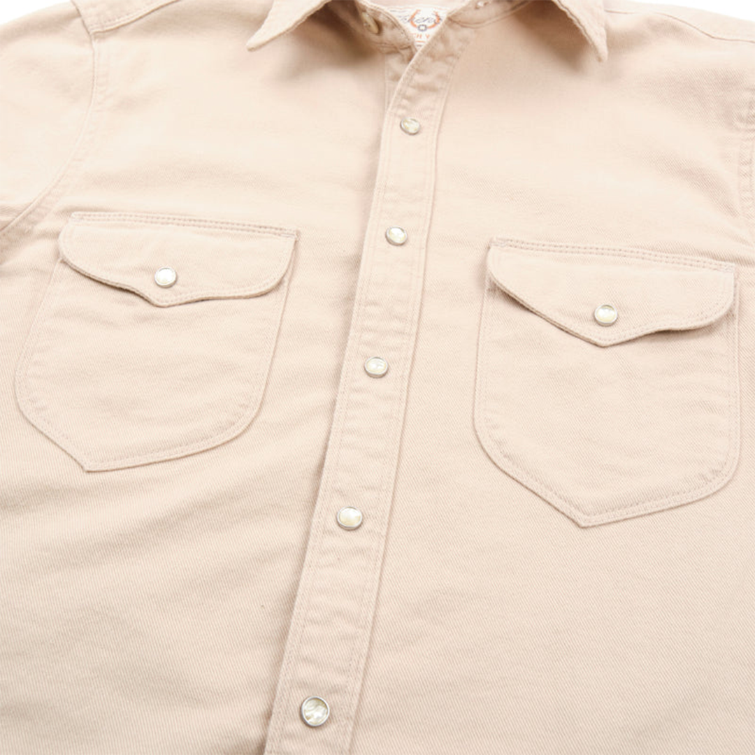 Freenote Bodie Cream Twill Shirt - Premium Men's Casual Button-Up for Everyday Wear & Outdoor Adventures