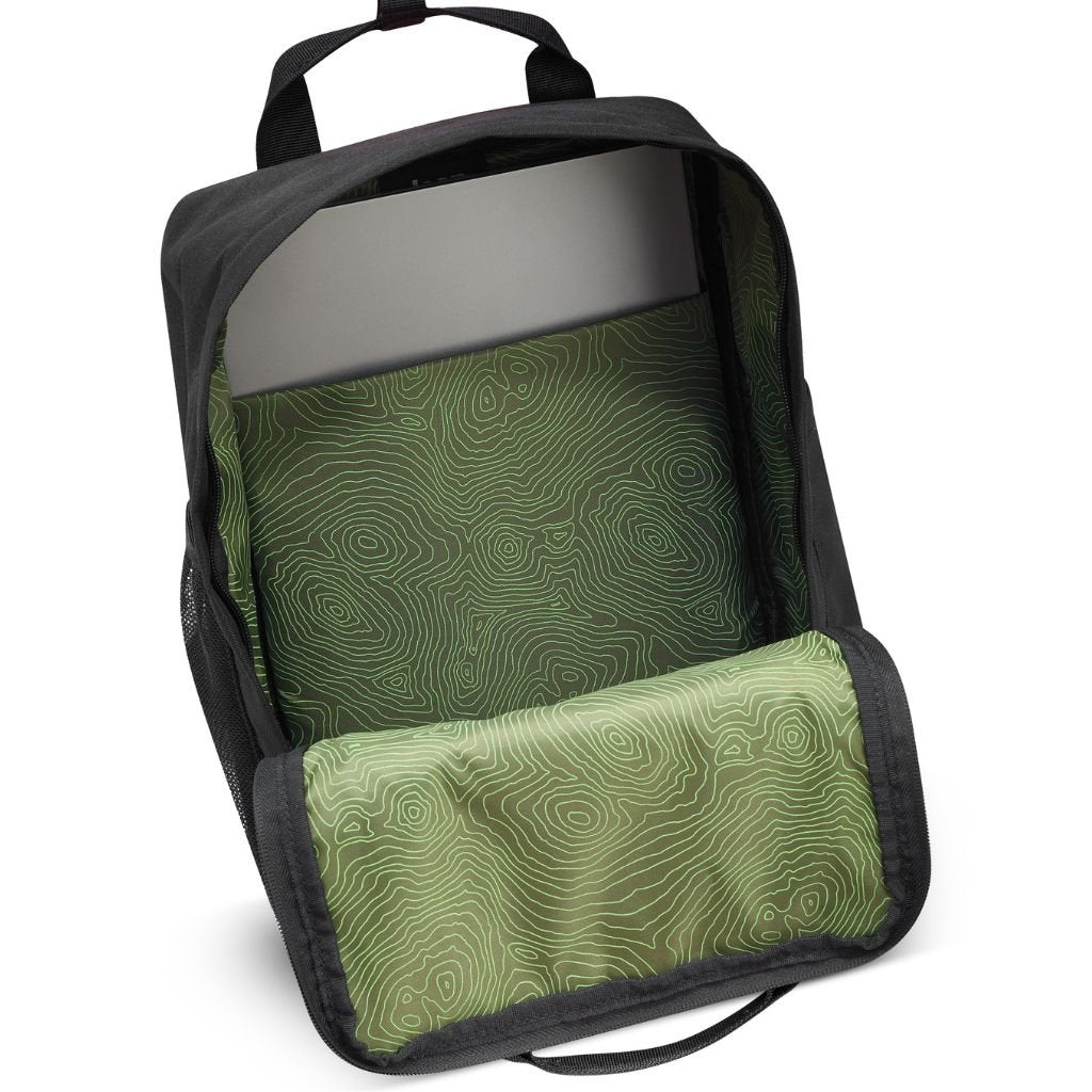 Jeep 15-Inch Tote Laptop Backpack for Men & Women - Durable Water-Resistant Black Work Bag - Perfect for Office, School, Travel & Commuting