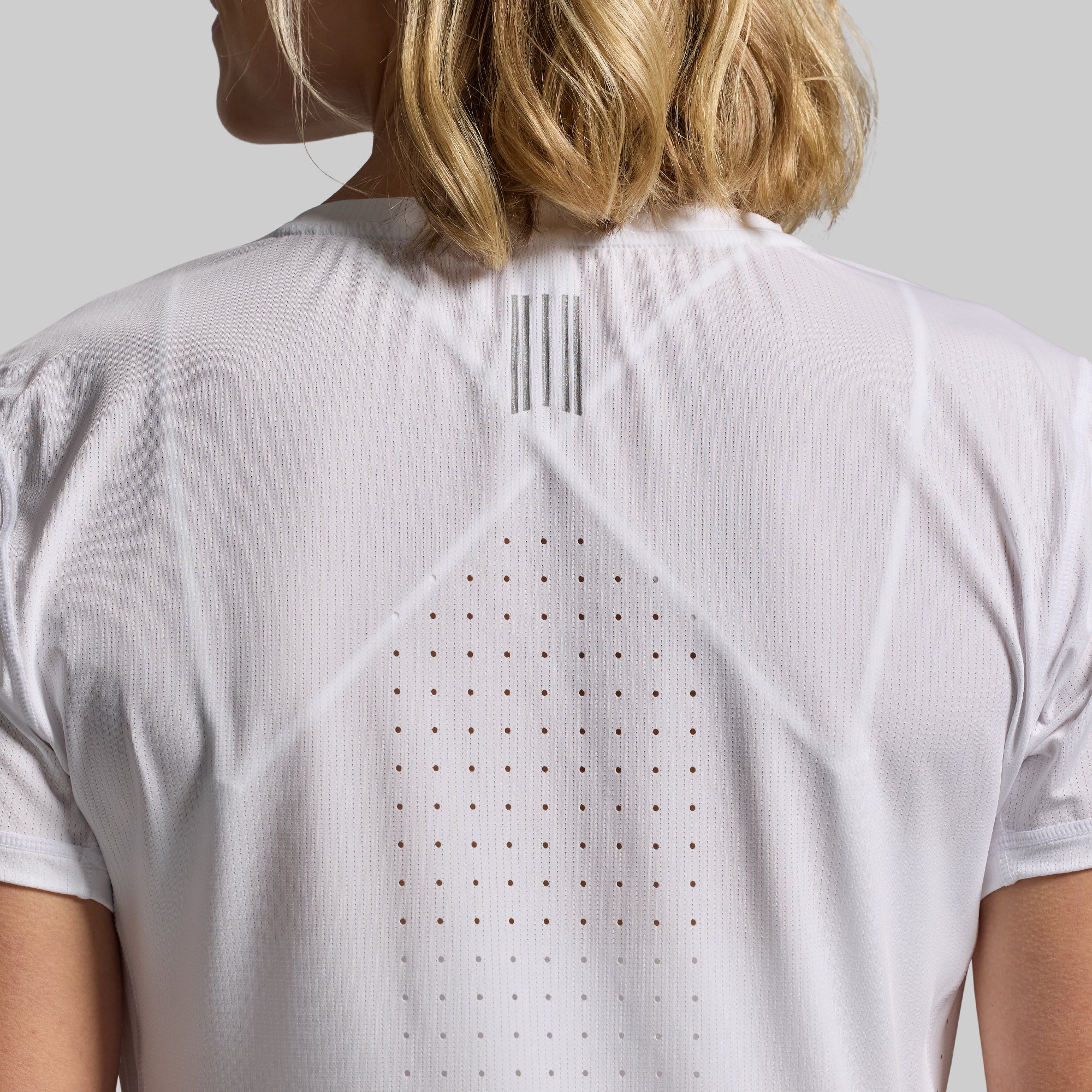 Women's Endurance Running Shirt - Breathable Moisture-Wicking Workout Top (White) | Perfect for Marathon Training, Gym Sessions & Outdoor Activities