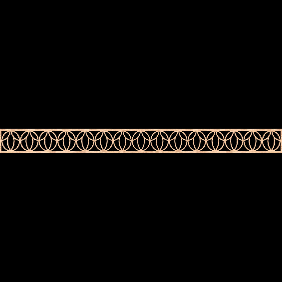 Shoshoni Fretwork Moulding - Decorative Wood Trim for Home & Furniture DIY Projects | Perfect for Wall Paneling, Cabinetry, and Interior Design