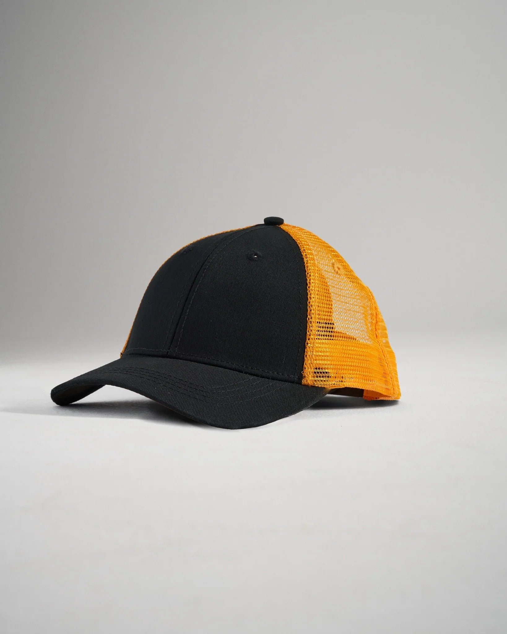 RUDIS Embroidered Wrestling Trucker Hat for Men & Women - Black/Yellow - Perfect for Wrestling Tournaments, Training & Outdoor Sports