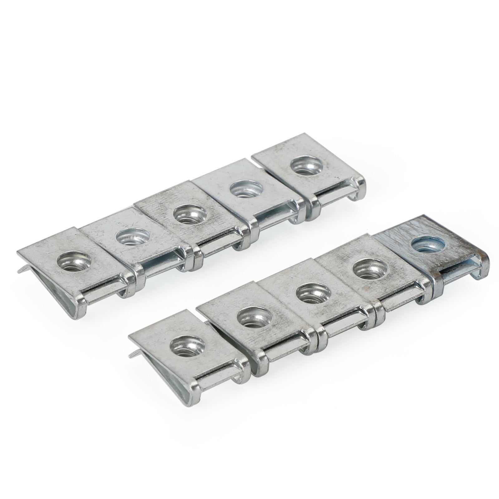 10 Pack M6 6mm Motorcycle Fairing Clips - Universal Body Panel Fastener Kit with U Nuts | Perfect for Honda, Yamaha, Kawasaki Bike Repairs & Maintenance
