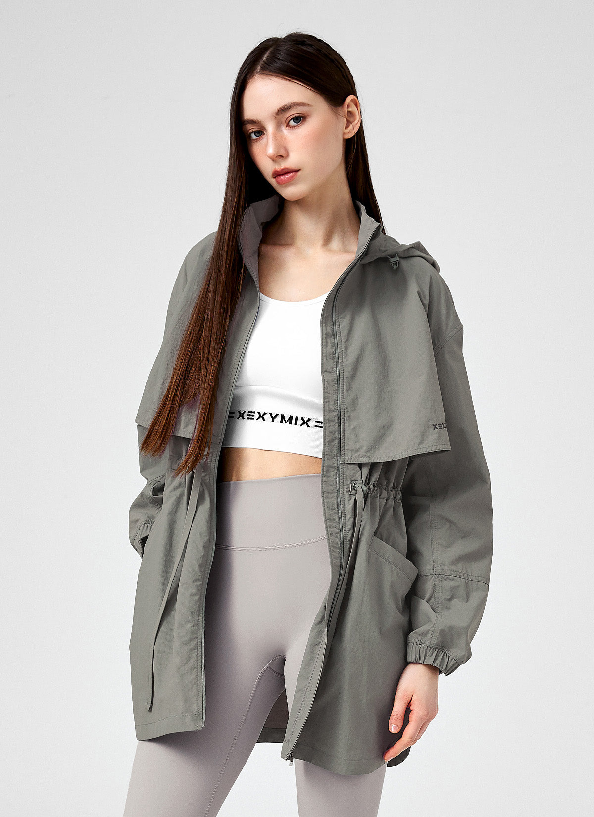 Lightweight String Hood Windbreaker Jacket for Men & Women - Perfect for Running, Hiking & Outdoor Activities