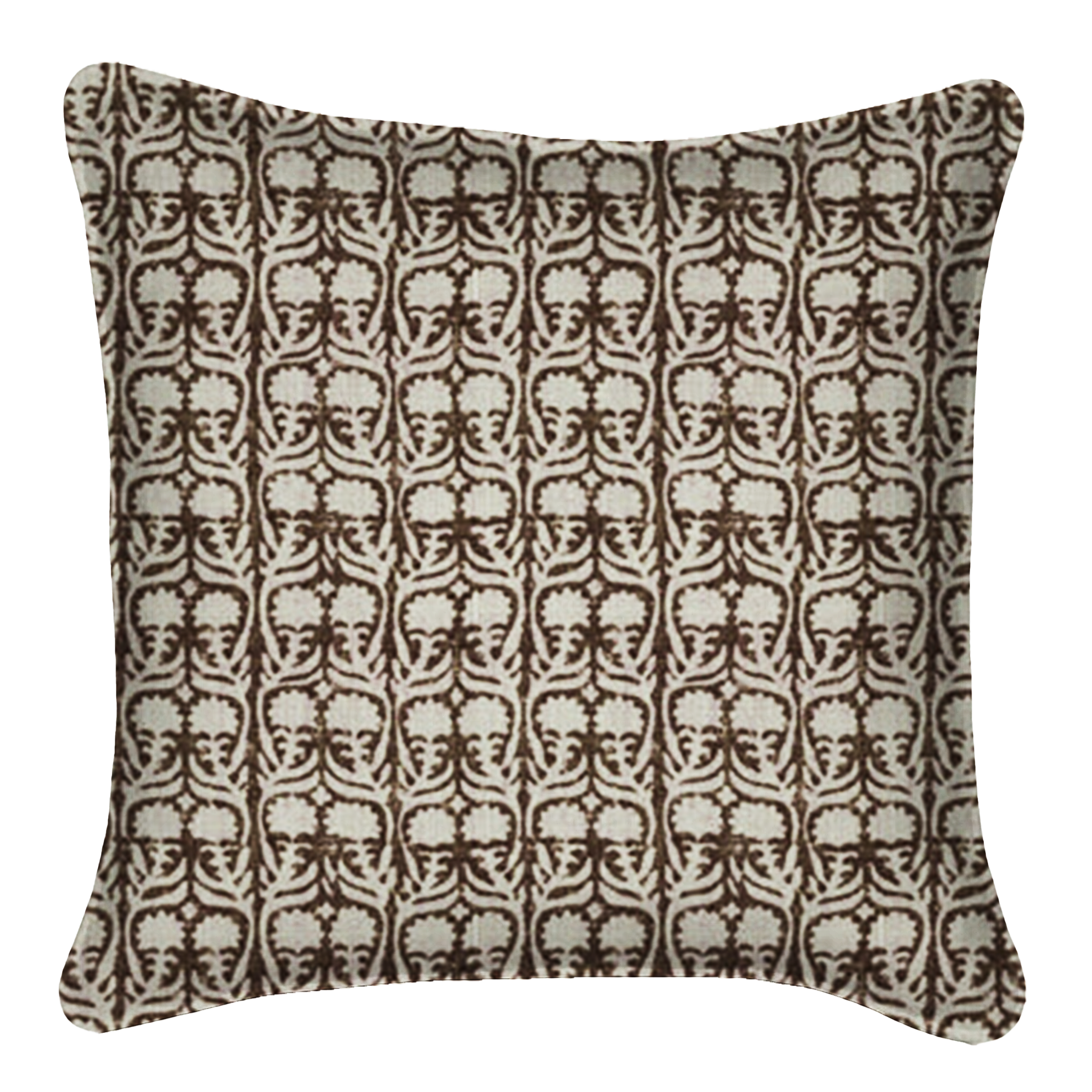 Ashok Chocolate Brown Decorative Pillow Cover - Soft & Stylish Home Decor for Living Room, Bedroom, or Sofa