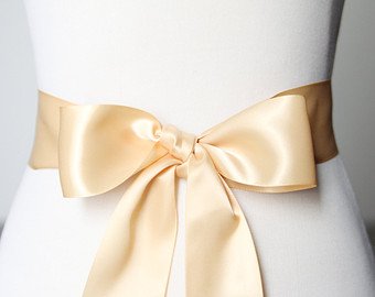 300 Pieces Cream Satin Chair Sashes for Wedding, Party & Event Decorations - Elegant Chair Cover Bows for Banquets, Bridal Showers & Special Occasions