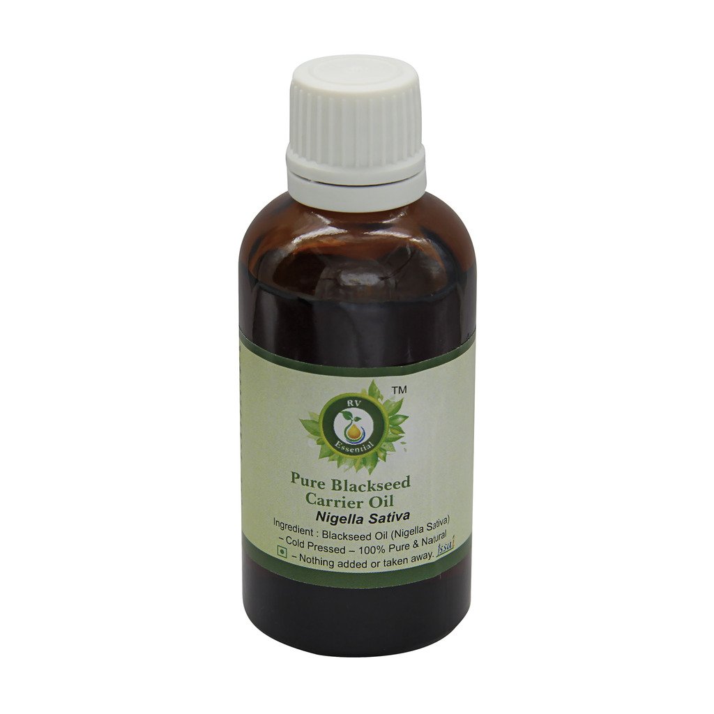 Pure Black Seed Carrier Oil 50ml - 100% Natural Nigella Sativa Oil for Hair Growth, Skin Care & Aromatherapy - Cold Pressed, Unrefined, Chemical-Free - Perfect for Massage, DIY Beauty & Natural Remedies