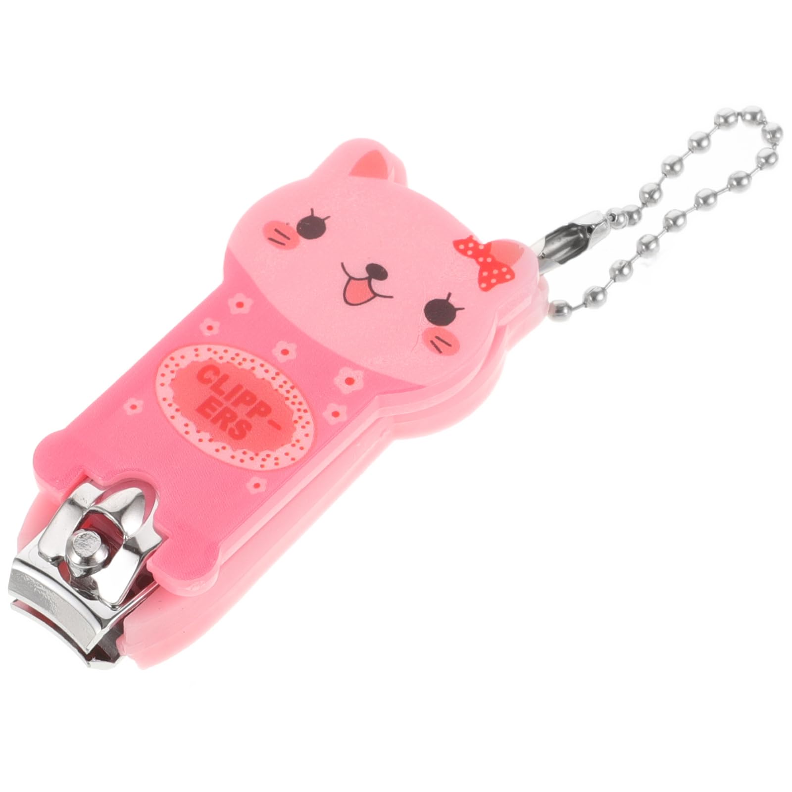 FRCOLOR Small Manicure Tools - Cute Cartoon Animal Nail Clippers & Scissors Set for Precise Nail Trimming | Portable Nail Care Kit for Travel, Home, and Salon Use