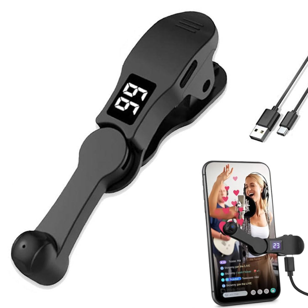 Fast Auto Clicker for Smartphone - Screen Tapping Tool for Mobile Apps, Games & Live Streaming | Continuous Click Simulation Gadget (1 Pack) - Perfect for Gaming, Social Media & Productivity Tasks