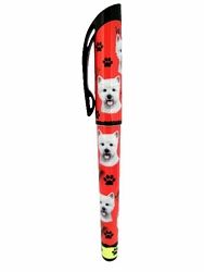 Westie Gel Pen by E S Pets - Smooth Writing Gel Ink Pen for School, Office & Art Projects - Perfect for Note Taking, Journaling & Creative Drawing