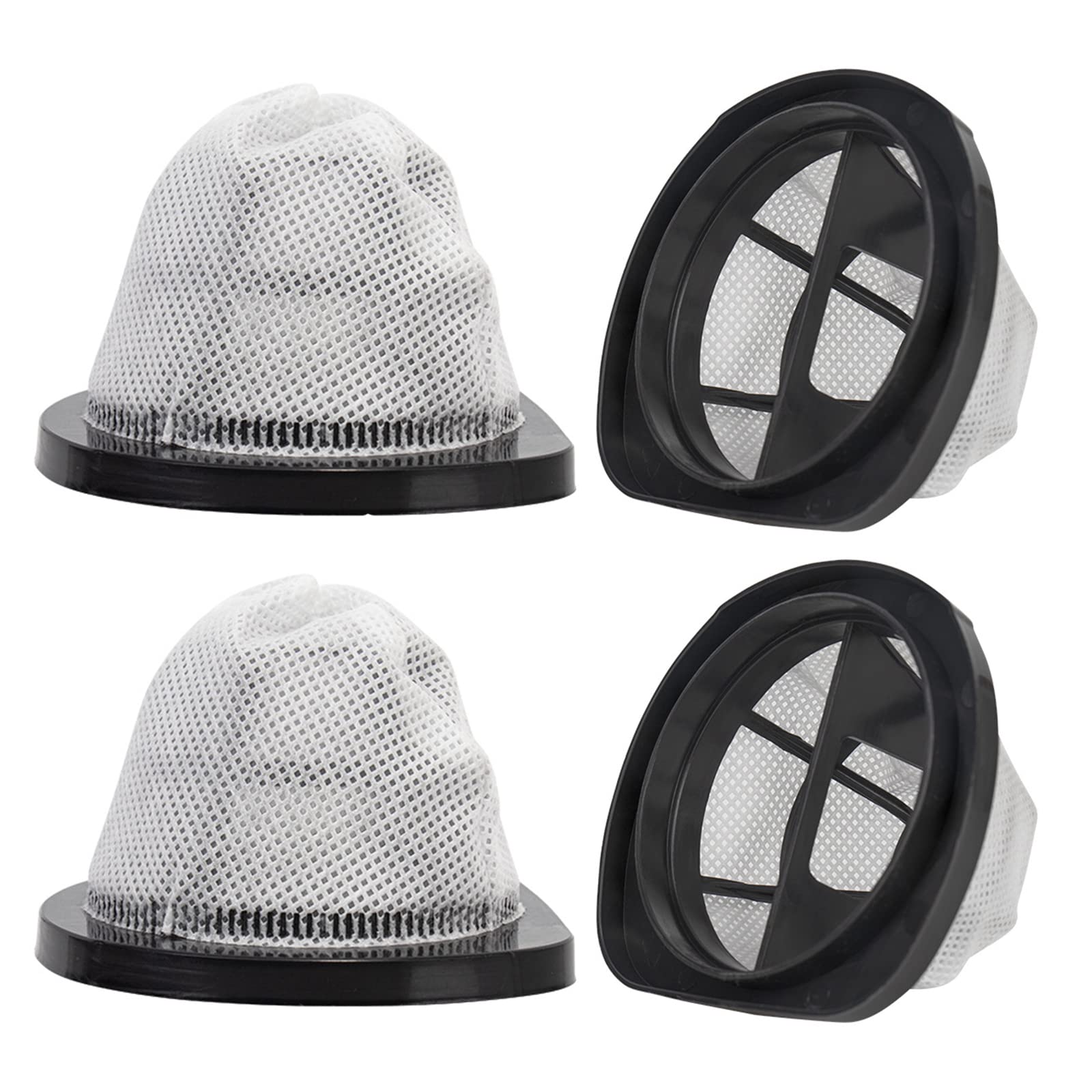 4 Pack Vacuum Filter Replacement for Bissell 3-in-1 Stick Lightweight Vacuum - Compatible with Part 2037423 & 203-7423 - Perfect for Pet Hair, Dust & Allergen Removal in Home Cleaning