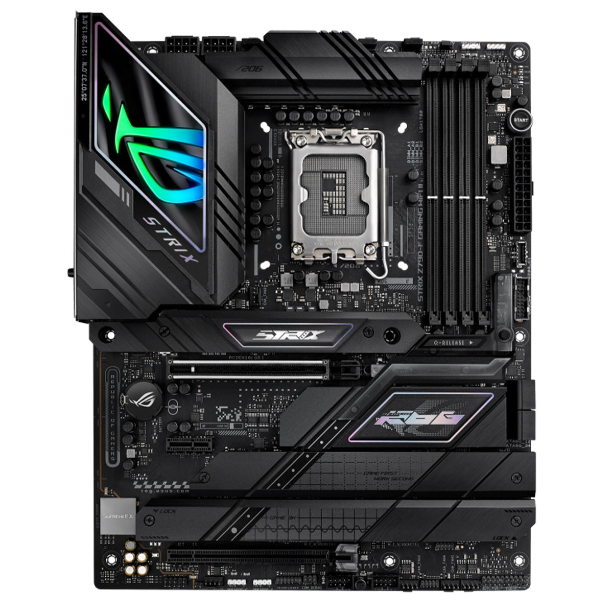 ASUS ROG STRIX Z790-F GAMING WIFI II DDR5 ATX Motherboard - Intel LGA 1700 Socket, PCIe 5.0, 14+1 Power Stages, WiFi 6E - Perfect for High-End Gaming PCs & Content Creation Workstations