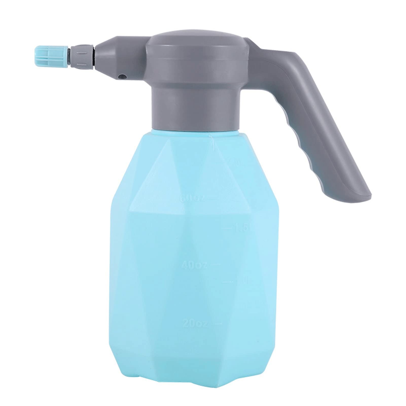 Feijia 2L Electric Plant Sprayer - Rechargeable Automatic Garden Spray Bottle with Adjustable Nozzle for Fertilizing, Cleaning & Watering | Perfect for Indoor Plants, Outdoor Gardens & Lawn Care (Blue)