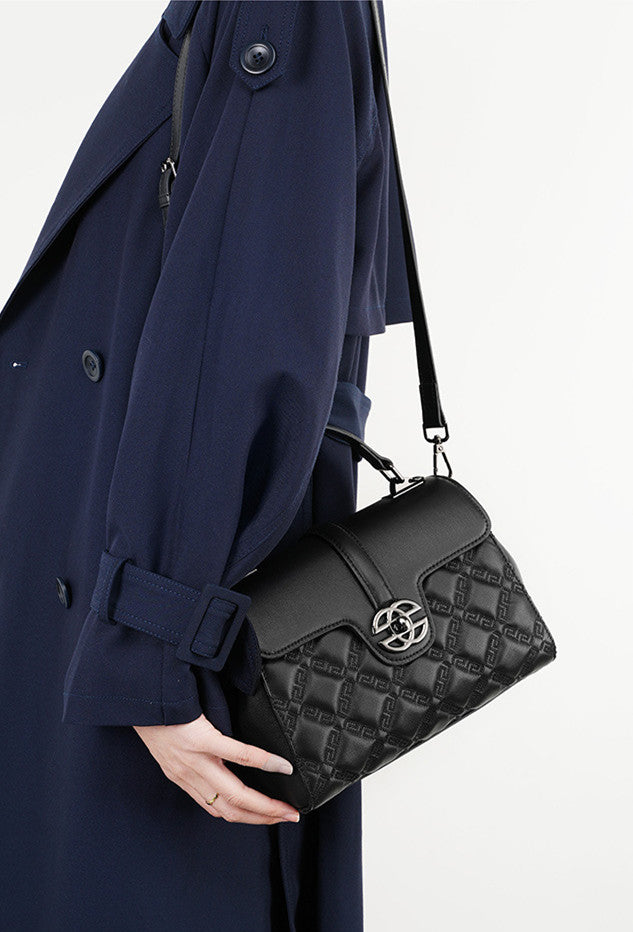 Stylish Quilted Work Tote Bag for Women - Professional Office Laptop Bag with Multiple Pockets - Perfect for Business, Commuting & Travel